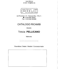 Falc Pellicano_1600_1800_2100 Parts manual catalog PDF Download