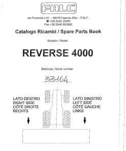 Falc Reverse_4000 Parts manual catalog PDF Download