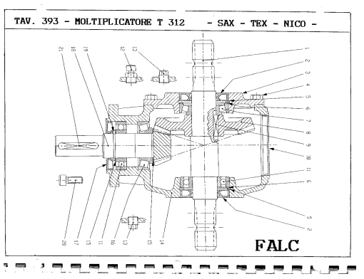 Falc Sax_1600 Parts manual catalog PDF Download