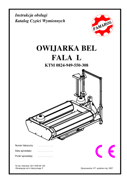 Famarol Fala_L Parts manual catalog PDF Download