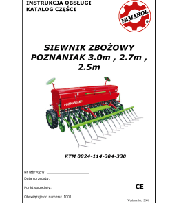 Famarol Poznaniak_3.0_2.7_2.5 Parts manual catalog PDF Download