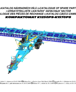 Farmet Kompaktomat_K1250_1570 Parts manual catalog PDF Download