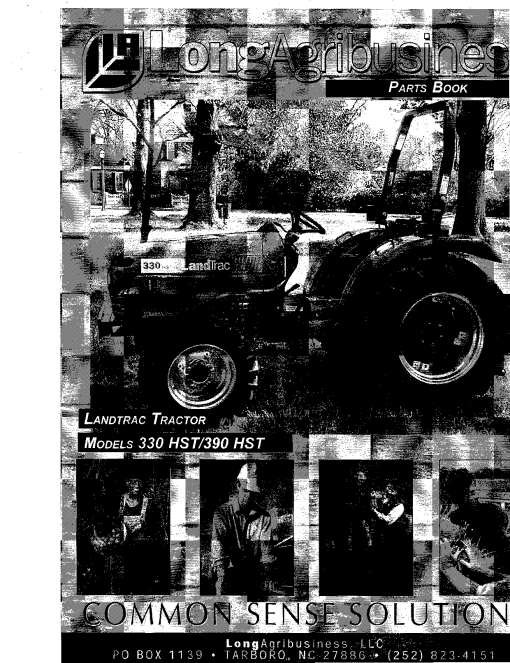 Farmtrac 330_390 Parts manual catalog PDF Download