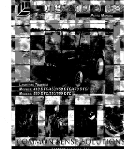 Farmtrac 410_450_470_530_550 Parts manual catalog PDF Download