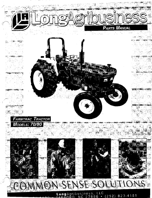Farmtrac 70_80 Parts manual catalog PDF Download