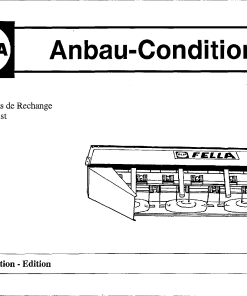 Fella KC210_270_270F_300 Disc Mower Parts manual catalog PDF Download