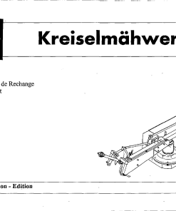 Fella KM167_1997 Disc Mower Parts manual catalog PDF Download