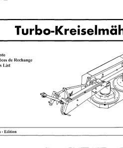 Fella KM167_2006_10 Disc Mower Parts manual catalog PDF Download