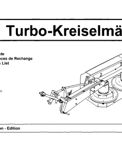 Fella KM167_2008 Disc Mower Parts manual catalog PDF Download