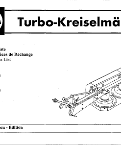 Fella KM187_187H_225_225H_2004_08 Disc Mower Parts manual catalog PDF Download