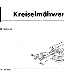 Fella KM187_225_1995 Disc Mower Parts manual catalog PDF Download