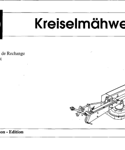 Fella KM187_225_1997_04 Disc Mower Parts manual catalog PDF Download