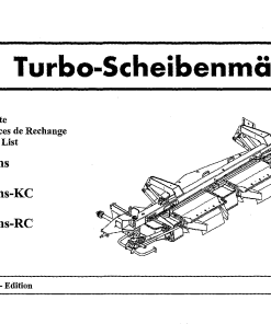 Fella SM401TRANS_KC_RC_2005 Disc Mower Parts manual catalog PDF Download
