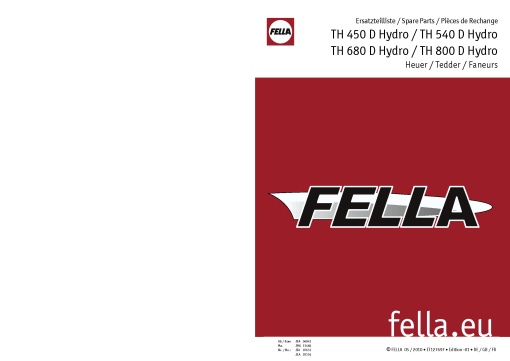 Fella TH450D_540D_680D_800D-Hydro_2010 Rotary Tedder Parts manual catalog PDF Download