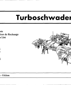 Fella TS4000_2007 Rotary Swather-Rake Parts manual catalog PDF Download