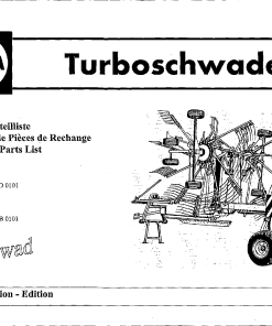 Fella TS801_880_2004 Rotary Swather-Rake Parts manual catalog PDF Download