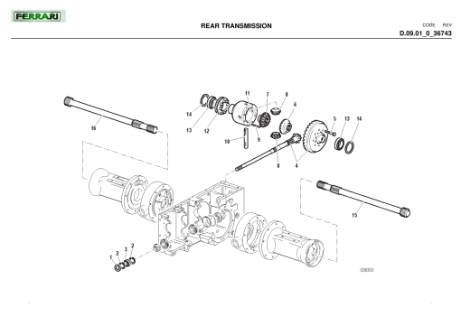 Ferrari Thor_65_RS_Rev_2 Parts manual catalog PDF Download