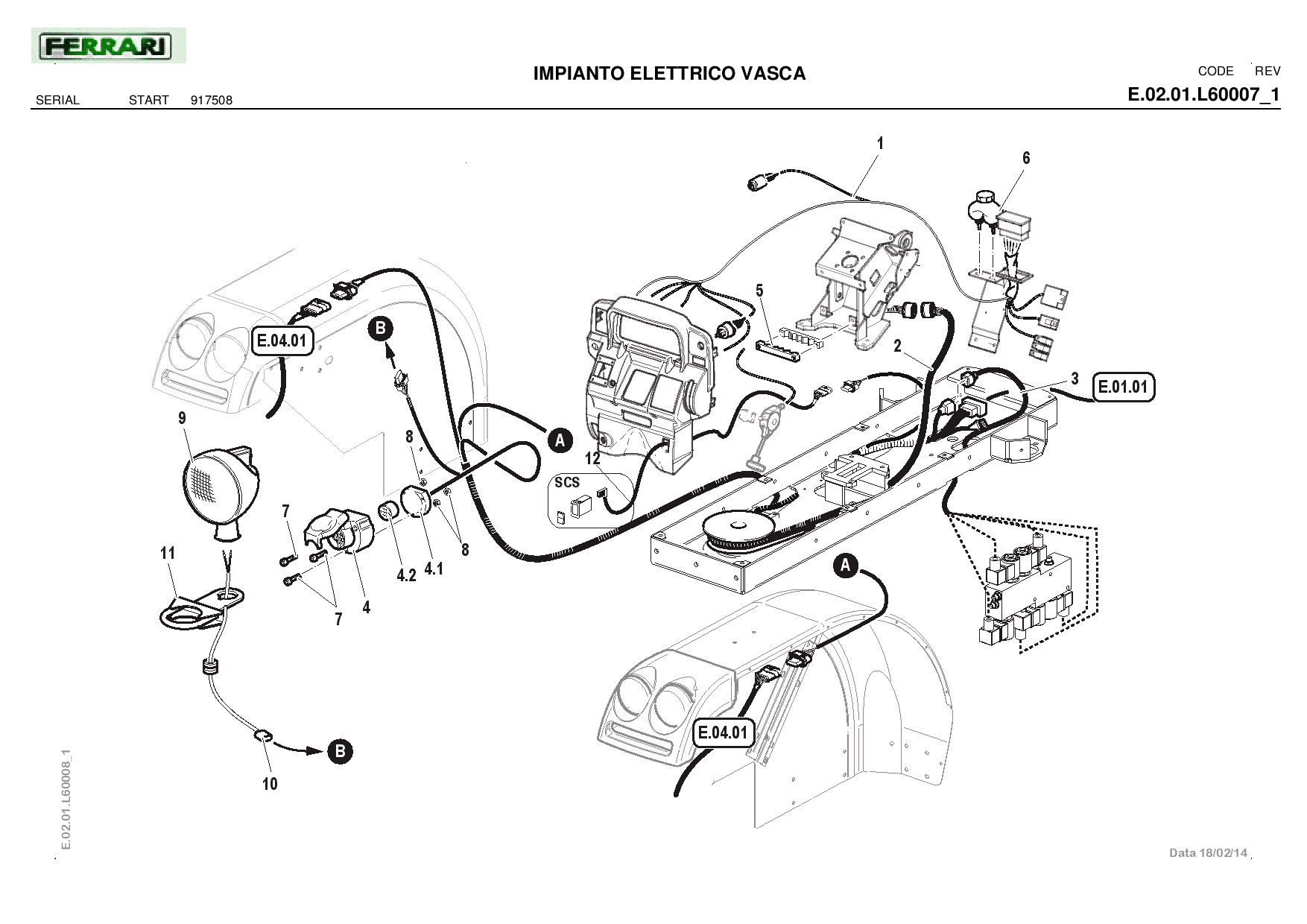 Ferrari Vega_85_AR_5 Parts manual catalog PDF Download