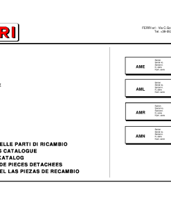 Ferri AME_AML_AMR_AMN Parts manual catalog PDF Download