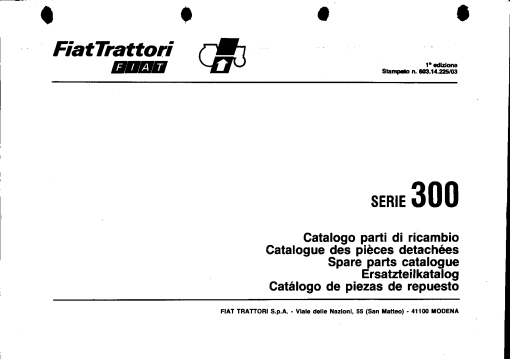Fiat 300_2 Parts manual catalog PDF Download