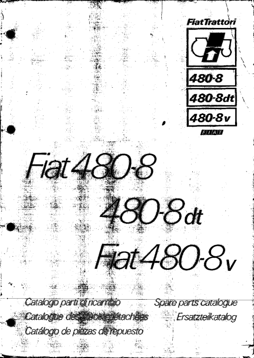 Fiat 480-8 Parts manual catalog PDF Download
