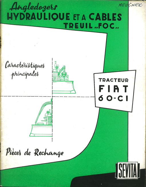 Fiat 60 Parts manual catalog PDF Download