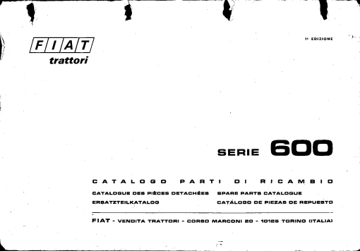 Fiat 600_1 Parts manual catalog PDF Download