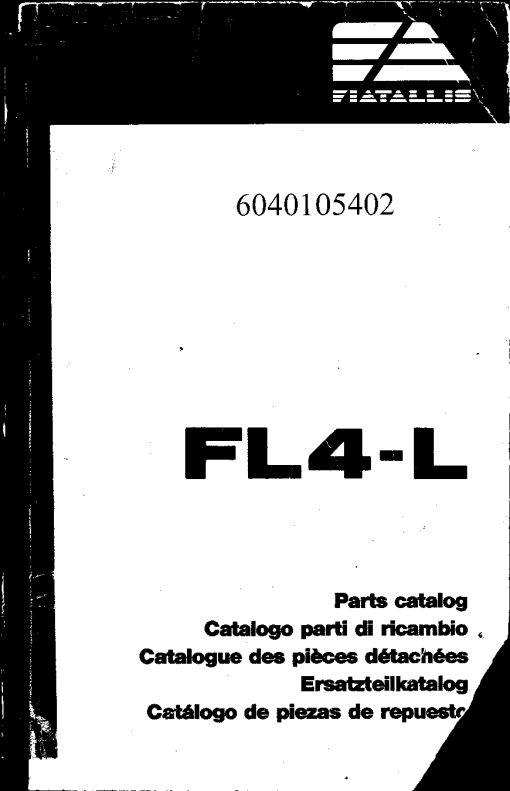 Fiat FL4 Parts manual catalog PDF Download