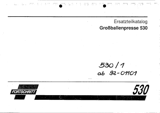 Fortschitt 530-1 Parts manual catalog PDF Download