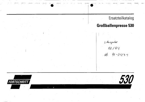 Fortschitt 530_ab_94-01231 Parts manual catalog PDF Download