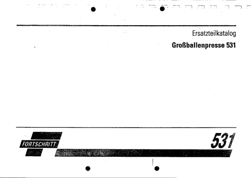 Fortschitt 531 Parts manual catalog PDF Download