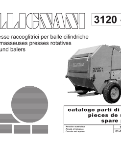 Gallignani 3120_3200 Baler Parts manual catalog PDF Download