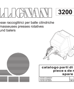 Gallignani 3200_Plus Baler Parts manual catalog PDF Download