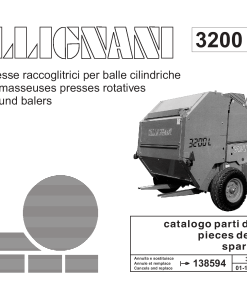 Gallignani 3200_SC Baler Parts manual catalog PDF Download