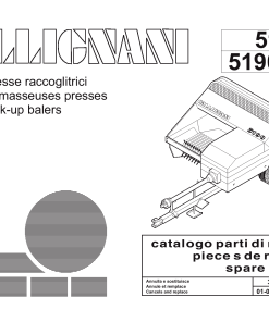 Gallignani 5190 Baler Parts manual catalog PDF Download