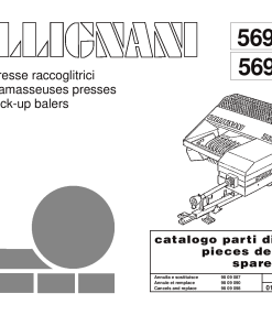 Gallignani 5690 Baler Parts manual catalog PDF Download