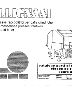 Gallignani 9520_9550 Baler Parts manual catalog PDF Download