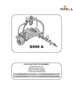 Gallignani G990A Bale_wrapper Parts manual catalog PDF Download