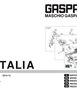 Gaspardo Alitalia Seed_drill Parts manual catalog PDF Download