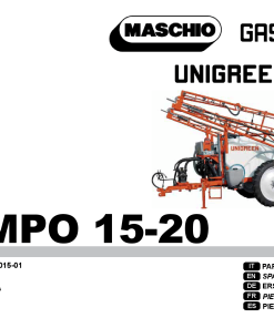 Gaspardo Campo_15_20 Sprayer Parts manual catalog PDF Download