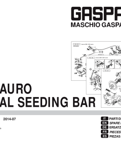 Gaspardo Centauro Seed_drill Parts manual catalog PDF Download