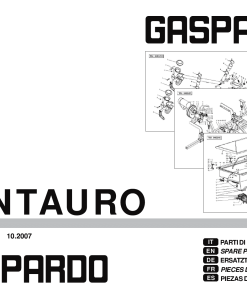 Gaspardo Centauro_2 Seed_drill Parts manual catalog PDF Download