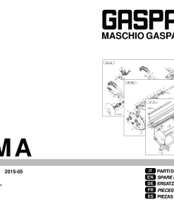 Gaspardo Dama Seed_drill Parts manual catalog PDF Download