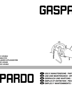 Gaspardo FB Various Parts manual catalog PDF Download