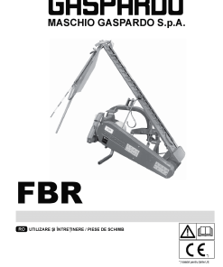 Gaspardo FBR Various Parts manual catalog PDF Download