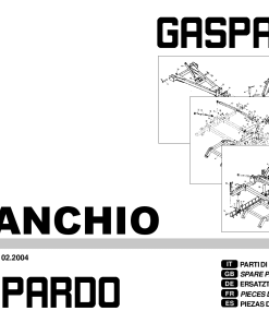 Gaspardo Granchio Seed_drill Parts manual catalog PDF Download
