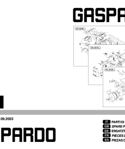 Gaspardo MTI_2 Seed_drill Parts manual catalog PDF Download