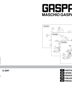 Gaspardo MTI_3 Seed_drill Parts manual catalog PDF Download