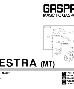 Gaspardo Maestra Seed_drill Parts manual catalog PDF Download