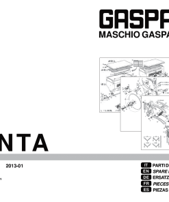 Gaspardo Manta Seed_drill Parts manual catalog PDF Download
